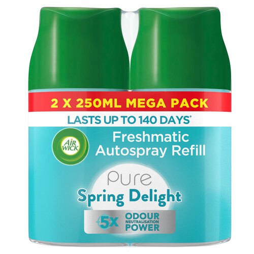 Airwick Freshmatic Twin Refill Spring Delight