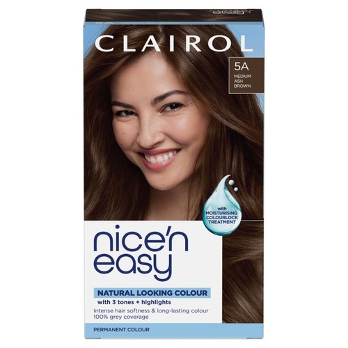 Clairol Nice n Easy Creme Permanent Hair Dye - 5a Medium Ash Brown