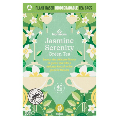 Morrisons Touch of Jasmine Green Tea