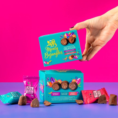 Monty Bojangles Fantastical Chocolatey Truffle Selection Gift Box 135g