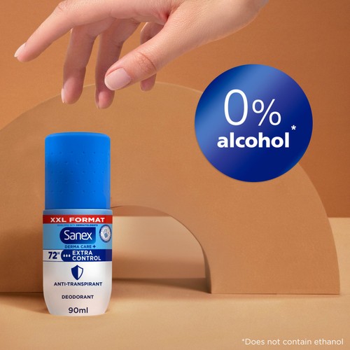 Sanex Derma Care Extra Control 72-Hour Apd Roll-On Deodorant 