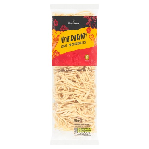 Morrisons medium egg noodles