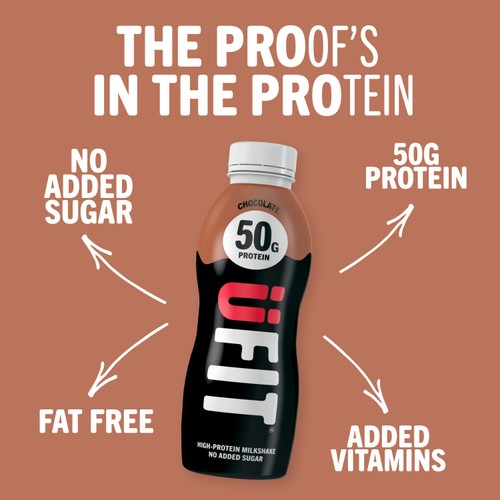 UFIT Chocolate High-Protein Milkshake 500ml