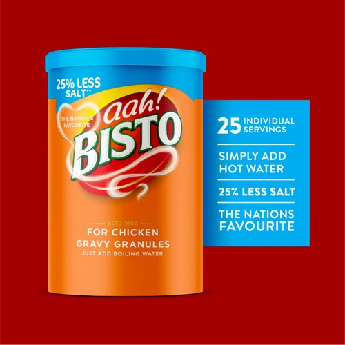 Bisto Reduced Salt Chicken Gravy Granules 