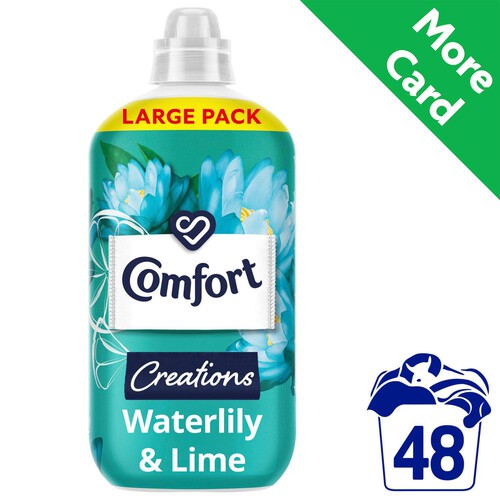 Comfort Creations Fabric Conditioner Waterlily & Lime 48 Washes