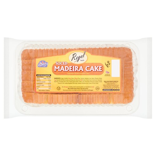 Regal Sliced Madeira Cake 