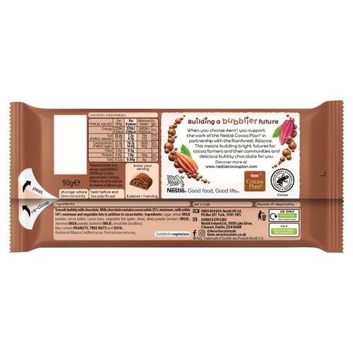 Aero Milk Chocolate Sharing Bar 