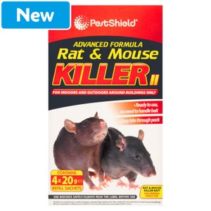 Rat & Mouse Killer 4 x 20g