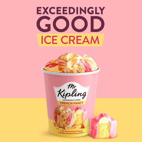 Mr Kipling French Fancy Ice Cream Tub