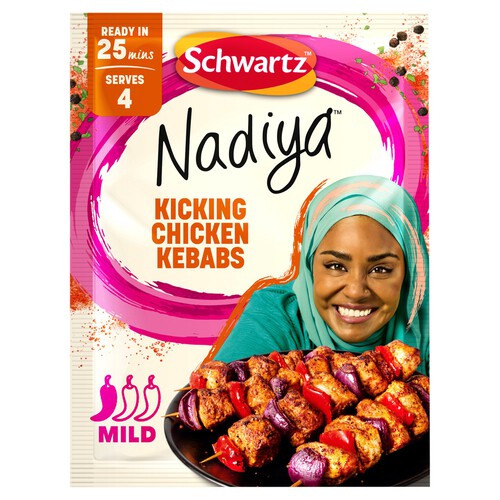 Schwartz Nadiya Sa Kicking Chicken Kebab