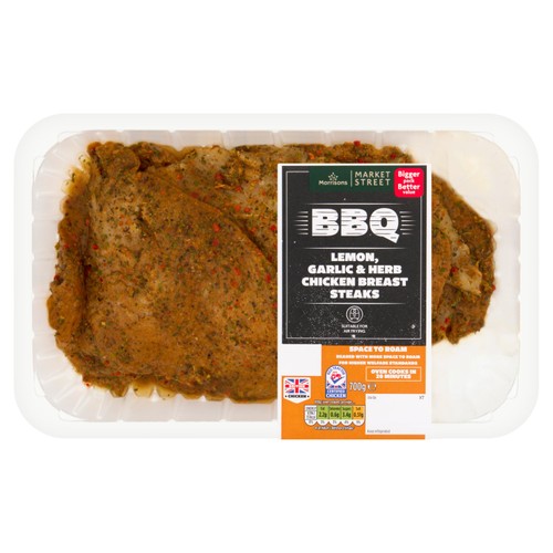 Morrisons Lemon & Garlic Steaks 700g