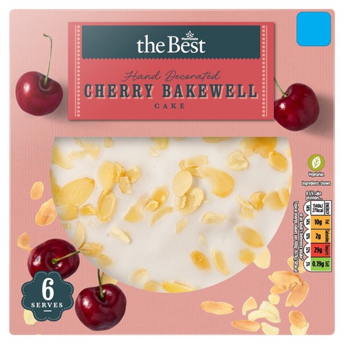 Morrisons The Best Cherry Bakewell Cake