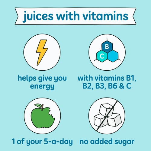 Innocent Plus Blue Bolt, Guava & Lime Juice with Vitamins 750ml
