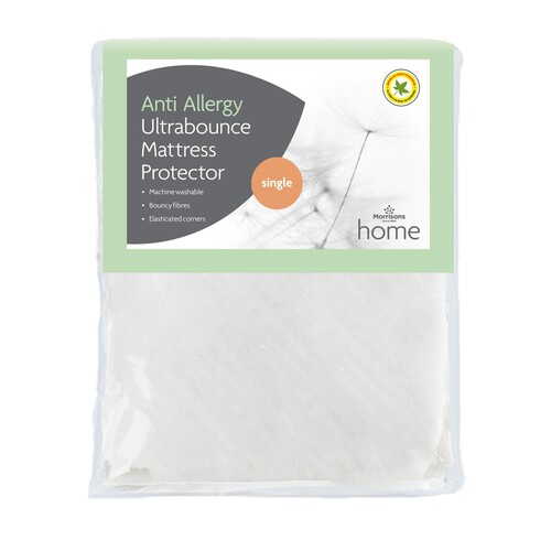 Morrisons Anti Allergy Ultra Bounce Mattress Protector Single