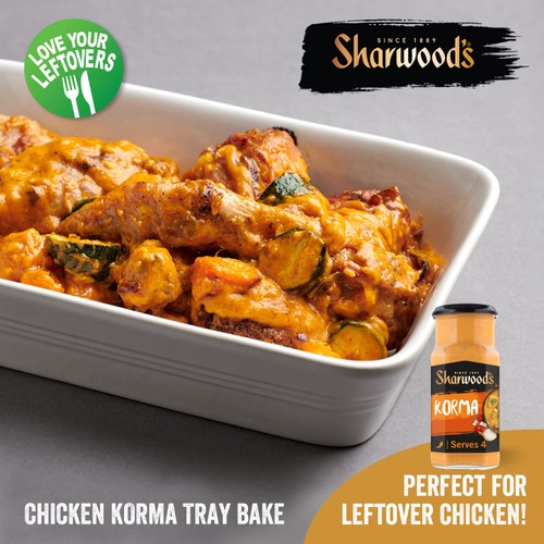 Sharwood's Indian Korma Curry Cooking Sauce 420g