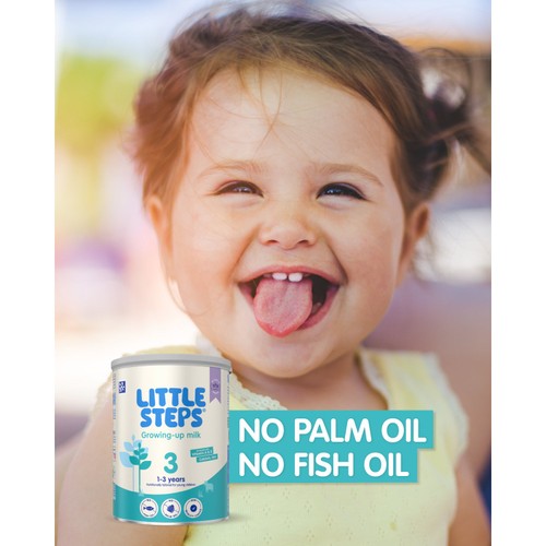 LITTLE STEPS Growing Up Toddler Milk Powder Formula 1-3 Years 800g