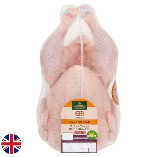 Morrisons British Market Street Extra Large Whole Chicken 2.15kg