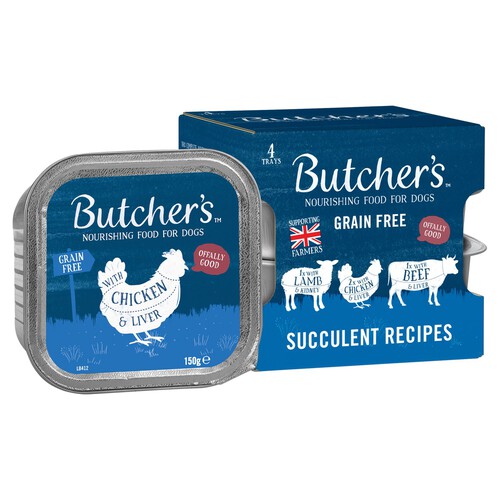 Butcher's Succulent Recipes Dog Food Trays