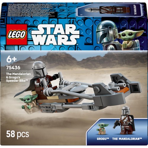 Lego Star Wars Tm The Mandalorian & Grogu's Speeder Bike 75436