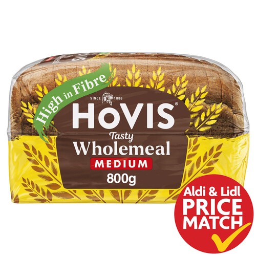 Hovis Tasty Wholemeal Medium Bread