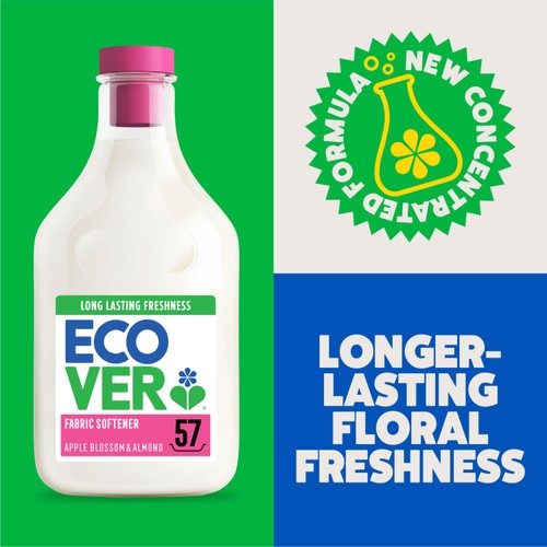Ecover Fabric Softener Concentrated Apple Blossom & Almond 