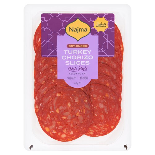 Najma Turkey Chorizo Slices