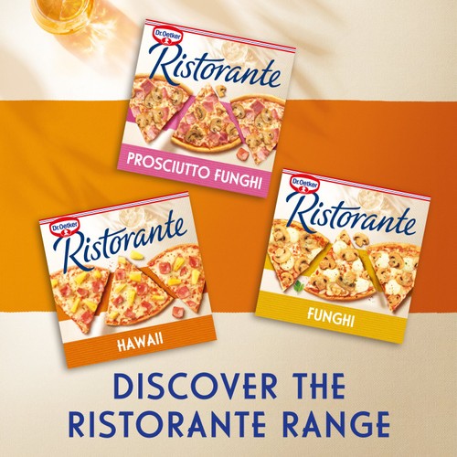 Dr. Oetker Ristorante Prosciutto Funghi Pizza    350g