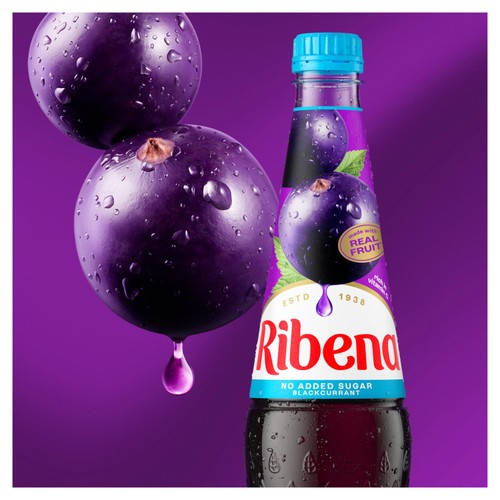 Ribena Blackcurrant Squash No Added Sugar 1.5L