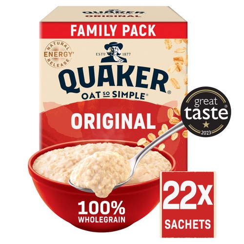 Quaker Oat So Simple Original 22 Sachets 