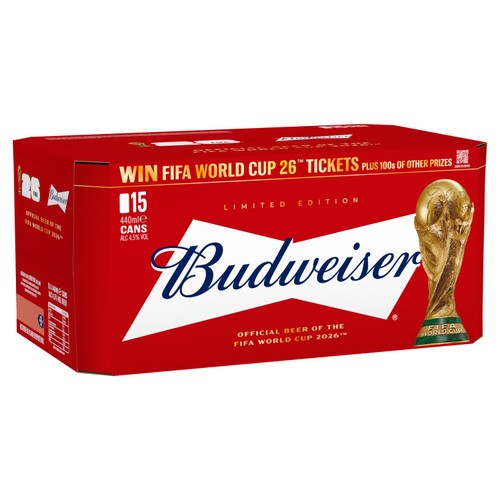 Budweiser Lager Beer Cans