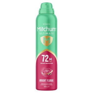 Mitchum Ultimate 72H Bright Floral Anti Perspirant & Deodorant 250ml
