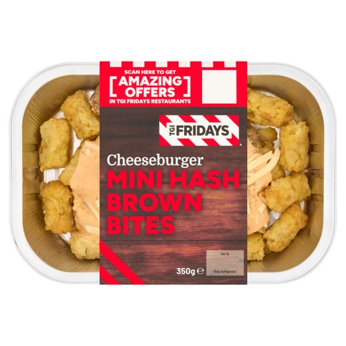 TGI Fridays Cheeseburger Tater Tots 350g