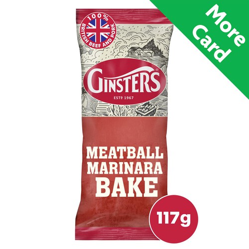 Ginsters Meatball Marinara Bake