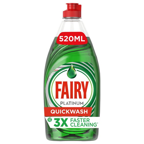 Fairy Platinum Quickwash Original Washing Up Liquid