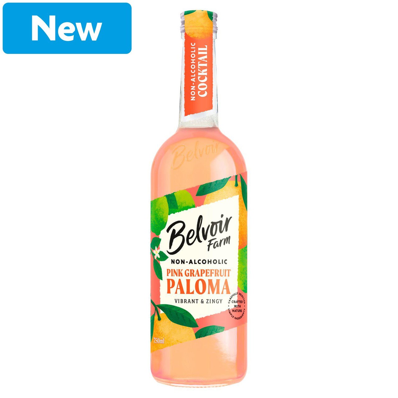 Belvoir Farm Grapefruit Paloma Mocktail 750ml
