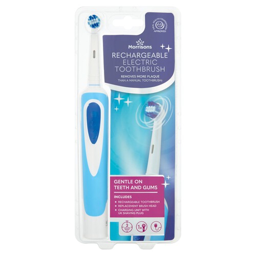 Morrisons Adult Rechargeable Electric Toothbrush