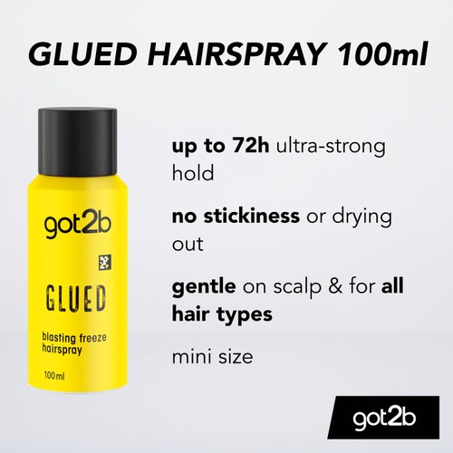Schwarzkopf Got2B Glued Blasting Freeze Spray 