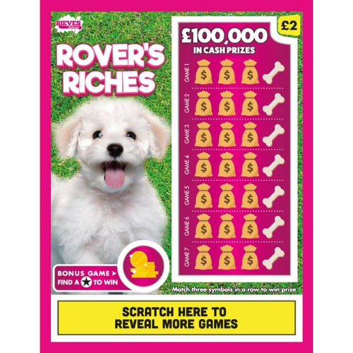 (SC) Rover's Riches Scratch Card