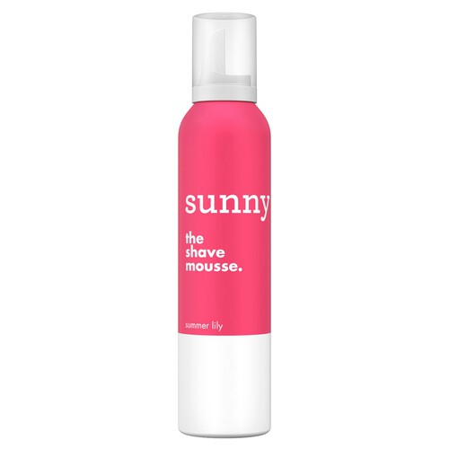 Sunny The Shave Mousse Summer Lily