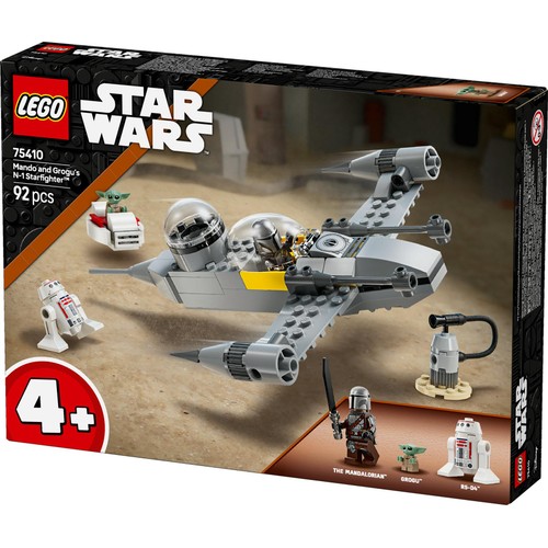 Lego Star Wars Tm Mando And Grogu's N-1 Starfighter Morrisons