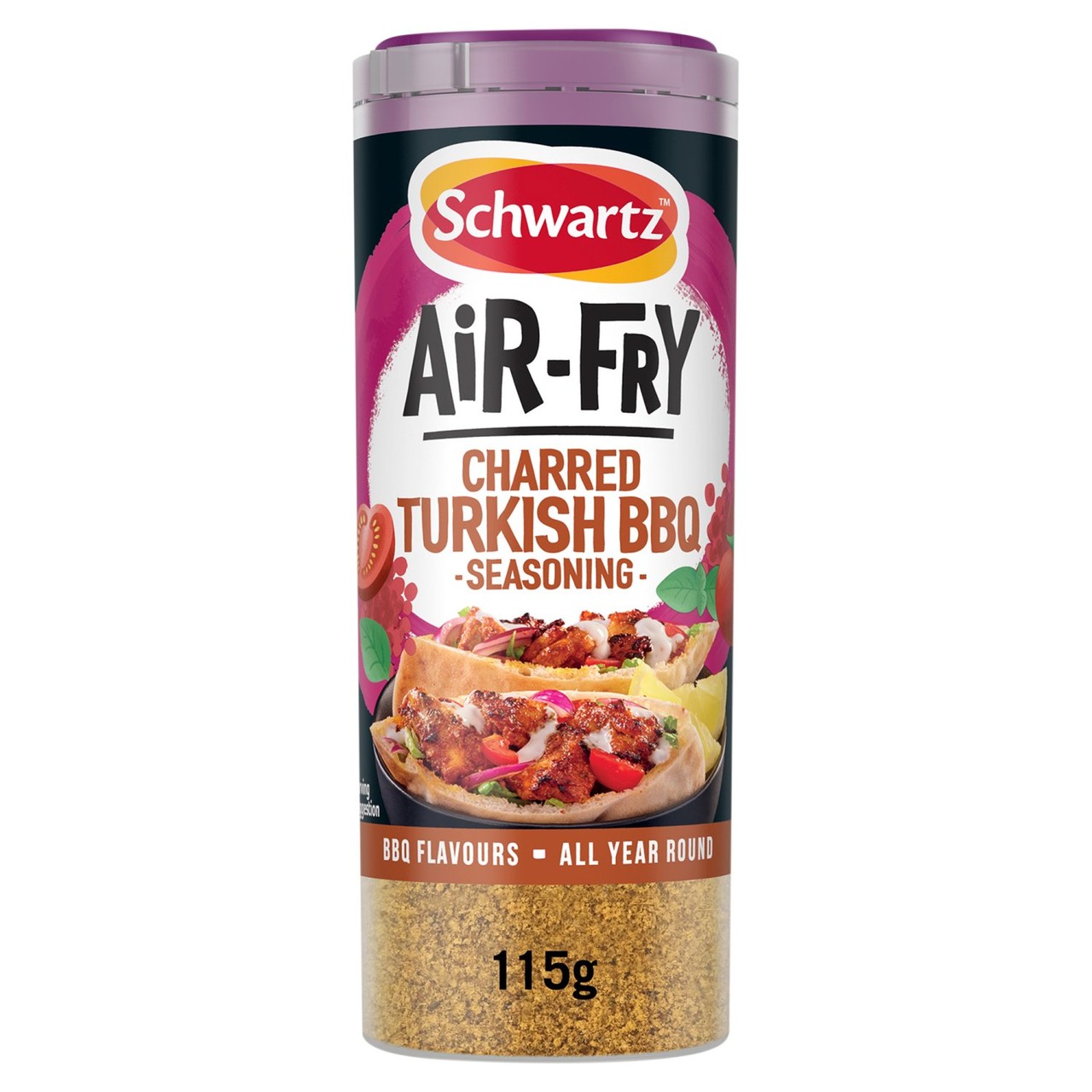Schwartz Air Fry Charred Turkish Bbq Seasoning 115g