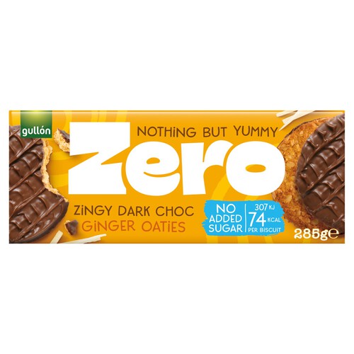 Zero Dark Chocolate Ginger Oaties