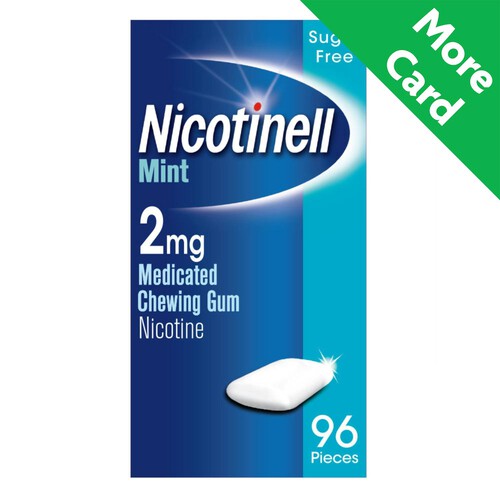 Nicotinell Nicotine Gum Stop Smoking Aid 2mg Mint