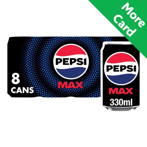 Pepsi Max No Sugar Cola Cans