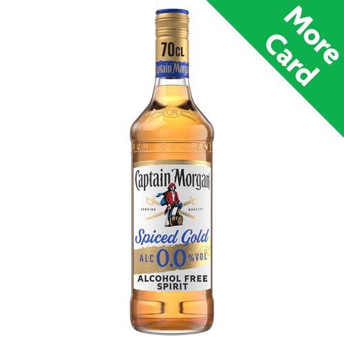 Captain Morgan Spiced Gold 0.0% Alcohol Free Spirit 