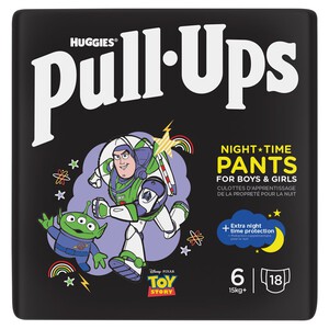 Huggies Pull Ups Trainers Boys Night Time 2-4 Years Nappies Size 5 & 6 | Morrisons