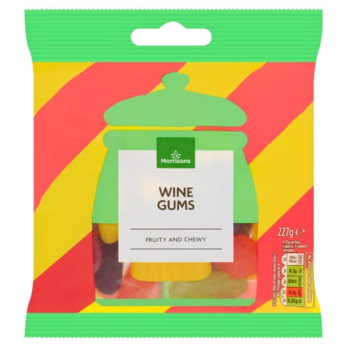 Morrisons Wine Gums 227g