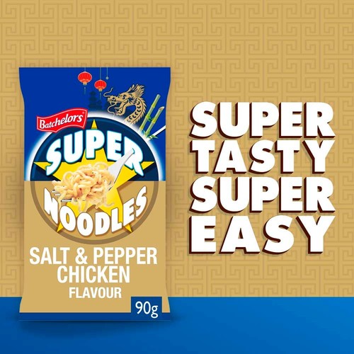 Batchelors Super Noodles Salt & Pepper Chicken Flavour 90g