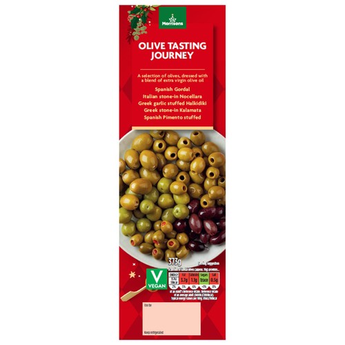Morrisons Deli Christmas Olive Tasting Journey 373g