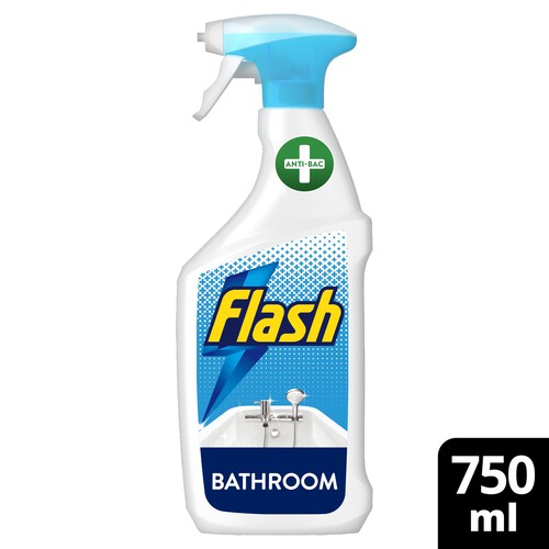 Flash Bathroom 3In1 Antibacterial Cleaning Spray